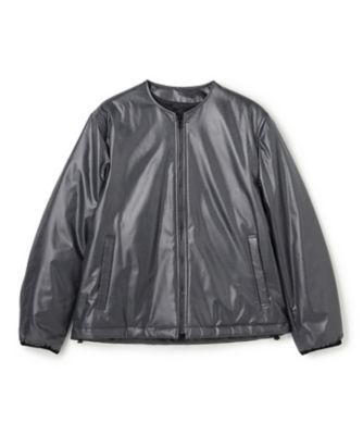 新素材【アウタードッキング対応】ラインアートジャカード ブルゾン