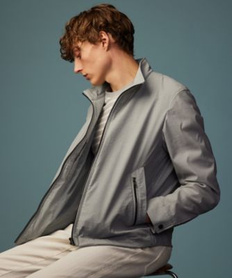 ＜JOSEPH ABBOUD (Men) ＞【キングサイズ・ポケッタブル／ハイパワーストレッチ／Ｅｃｏ　撥水】アクティブレジャー　ショート　ブルゾン（ＪＲＪＫＣＭ０３１１）