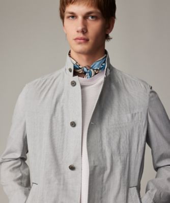 JOSEPH ABBOUD (Men) /ジョセフ アブード 夏ブルゾン【キングサイズ・ＪＡＰＡＮファブリック／清涼／軽量】ダブルワッシャーストレッチ　ブルゾン（ＪＲＪＫＧＭ０４０９）
