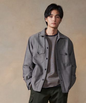 ＜J.PRESS (Men)＞ヘリンボンＣＰＯジャケット（ＪＲＯＶＮＡ０３１２）