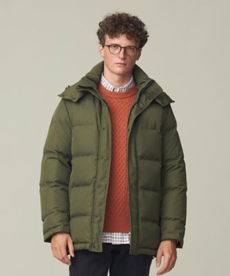 【美品】ジェイプレス　高密度タフタ コート　中綿ライナー　フード付き　4way ビジネス対応可】ベーシックタフタ ダウンコート