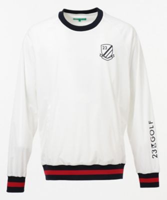 ＜23区GOLF＞【ＭＥＮ】【撥水／ストレッチ／防風】ＷＥＢ限定　クルーネック　ウィンドブレーカー（ＪＲＶＴＫＷ０７０１）