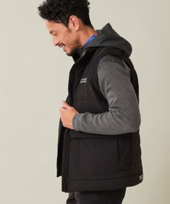 【ＭＥＮ】【防風／撥水／ストレッチ】【袖取り外しで２ＷＡＹ】キルティング　ブルゾン（ＪＲＶＴＳＷ０５０１）