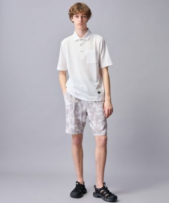 ゆったり】グリットワッフル アウトドアポロ シャツ