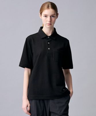 ゆったり】グリットワッフル アウトドアポロ シャツ