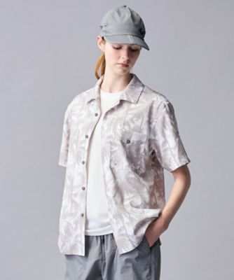 ゆったり】グリットワッフル アウトドアTシャツ