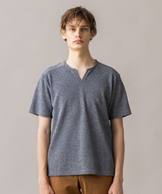 ペーパーノイズメランジ キーネックｔシャツ ｋｈｊｈｂａ０００９ 三越伊勢丹オンラインストア 公式