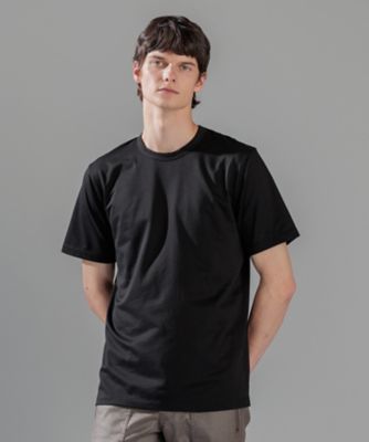 JOSEPH HOMME/ジョゼフ オム【LEON 9月号掲載】スビンソフトジャージー クルーネック半袖カットソー(KHJHCA0101) 005_クロ トップス【三越伊勢丹/公式】