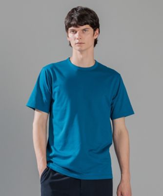 JOSEPH HOMME/ジョゼフ オム【LEON 9月号掲載】スビンソフトジャージー クルーネック半袖カットソー(KHJHCA0101) 074_ダルブルー トップス【三越伊勢丹/公式】