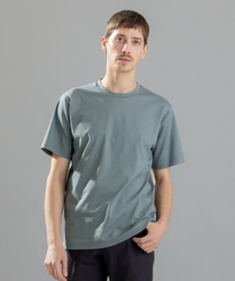 コンパクトストレッチジャージー クルーネックTシャツ