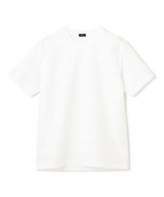 ジャガードボーダー　クルーネックＴシャツ（ＫＨＪＨＣＭ０４０５）
