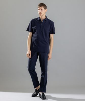 【極美品】SHIPS コットン リネン カノコ ポロシャツ 接触冷感 接触冷感】メッシュカノコポロシャツ+スカパンセットアップ(110