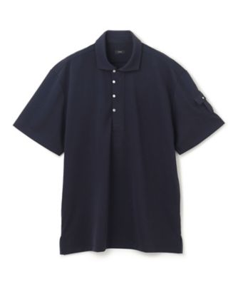 【極美品】SHIPS コットン リネン カノコ ポロシャツ 接触冷感 11008KHJHCM0504003001