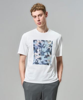 新柄】インプレッションアートT クルーネックTシャツ