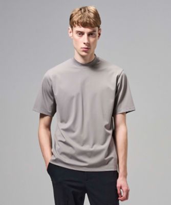 新色追加【機能素材】ハイゲージベアスムース モックネックTシャツ