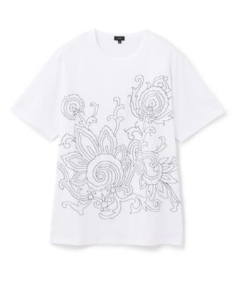 ペイズリーステッチ Ｔシャツ（ＫＨＪＨＮＭ０４０８） | ファッション