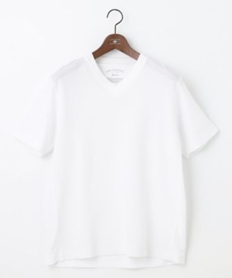 【キングサイズ・オリジナルオーガニックコットン使用】ＪＯＥ　ＣＯＴＴＯＮサッカー　Ｖネック　Ｔシャツ（ＫＨＪＫＣＭ０３０２）