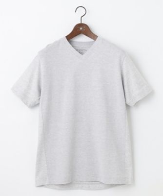 【キングサイズ・オリジナルオーガニックコットン使用】ＪＯＥ　ＣＯＴＴＯＮサッカー　Ｖネック　Ｔシャツ（ＫＨＪＫＣＭ０３０２）