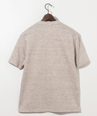 【キングサイズ・リネン素材／吸水速乾／日本素材】リネンハニカム　Ｖネック　Ｔシャツ（ＫＨＪＫＧＭ０４１１）