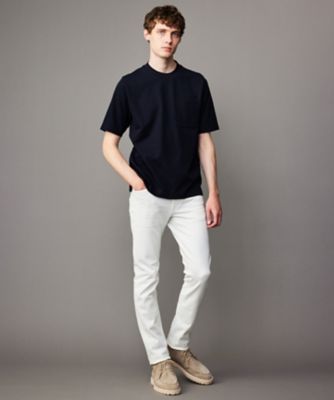【ジャケットインにもおすすめドレスＴｅｅ／吸水速乾／上質感】ミラノリブダブルフェイス　Ｔシャツ（ＫＨＪＬＣＡ０１０１）