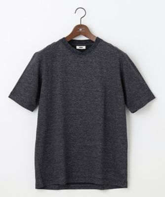 【リネン素材／清涼感／吸水速乾】リネン天竺ボーダー　Ｔシャツ（ＫＨＪＬＣＭ０４０６）