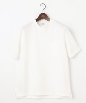 【衣服内温度調節機能／接触冷感／ＪＡＰＡＮファブリック】コンフォーマーミラノリブ　モックネック　Ｔシャツ（ＫＨＪＬＧＡ０００１）