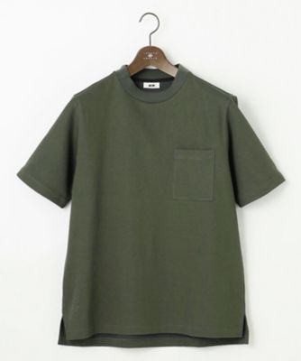 【衣服内温度調節機能／接触冷感／ＪＡＰＡＮファブリック】コンフォーマーミラノリブ　モックネック　Ｔシャツ（ＫＨＪＬＧＡ０００１）