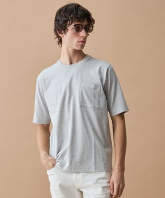 滑らかな肌触り】ダイヤロゴバックプリント Tシャツ
