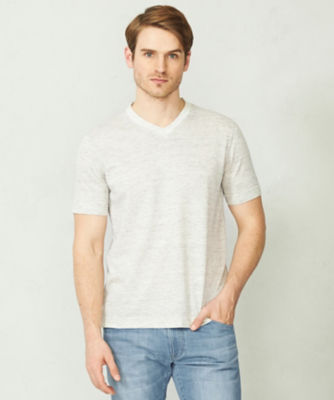 ＜JOSEPH ABBOUD (Men) ＞【吸水速乾】リネンハニカムＴシャツ（ＫＨＪＬＳＭ０４２２）