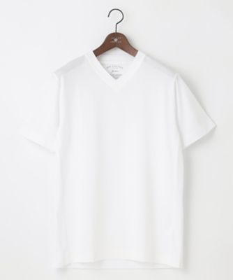 【オーガニックコットン使用】ＪＯＥ　ＣＯＴＴＯＮサッカーＶネック　Ｔシャツ（ＫＨＪＬＳＳ０３０２）