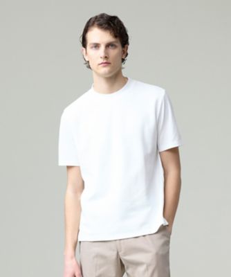 J.PRESS (Men)/ジェイ・プレス 汗ばむ夏の最適解Tシャツ【UVカット / 接触冷感 】【J.PRESS PREMIUM JERSEY】無地コットン Tシャツ(KHOVCM0