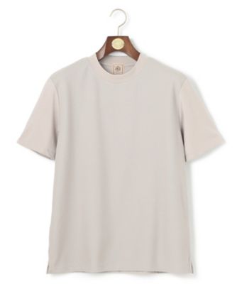 【ＵＶカット　／　接触冷感　／　ビジネス対応】【Ｊ．ＰＲＥＳＳ　ＰＲＥＭＩＵＭ　ＪＥＲＳＥＹ】無地コットン　Ｔシャツ（ＫＨＯＶＣＭ０１００）