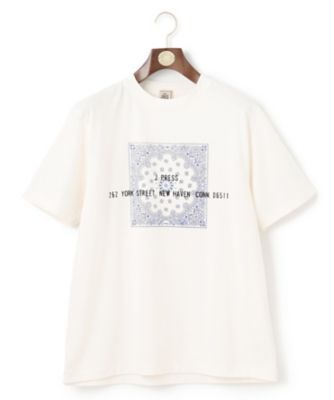 ペイズリーバンダナプリントＴシャツ（ＫＨＯＶＣＷ０６１０）