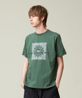 ペイズリーバンダナプリントＴシャツ（ＫＨＯＶＣＷ０６１０）