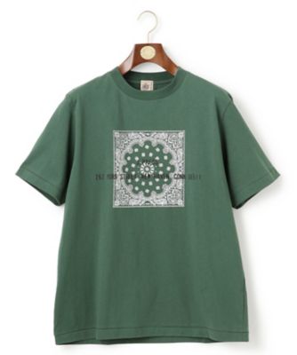 ペイズリーバンダナプリントＴシャツ（ＫＨＯＶＣＷ０６１０）