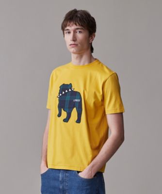 新色登場！【毎シーズン大好評】【ＵＮＩＳＥＸ】ファブリックワッペン　バックブルＴシャツ（ＫＨＯＶＧＡ０５０６）