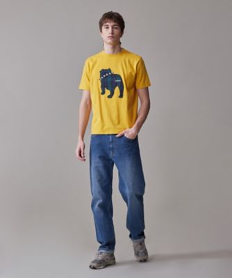新色登場！【毎シーズン大好評】【ＵＮＩＳＥＸ】ファブリックワッペン　バックブルＴシャツ（ＫＨＯＶＧＡ０５０６）