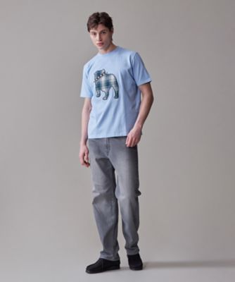 新色登場！【毎シーズン大好評】【ＵＮＩＳＥＸ】ファブリックワッペン　バックブルＴシャツ（ＫＨＯＶＧＡ０５０６）