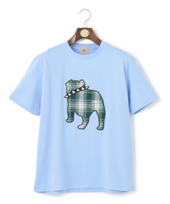 新色登場！【毎シーズン大好評】【ＵＮＩＳＥＸ】ファブリックワッペン　バックブルＴシャツ（ＫＨＯＶＧＡ０５０６）