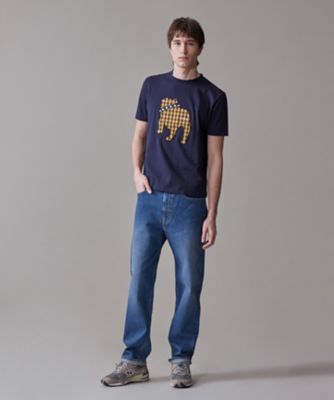新色登場！【毎シーズン大好評】【ＵＮＩＳＥＸ】ファブリックワッペン　バックブルＴシャツ（ＫＨＯＶＧＡ０５０６）