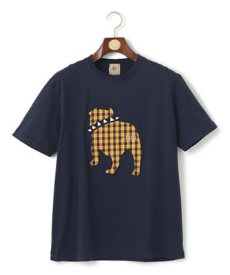 新色登場！【毎シーズン大好評】【ＵＮＩＳＥＸ】ファブリックワッペン　バックブルＴシャツ（ＫＨＯＶＧＡ０５０６）