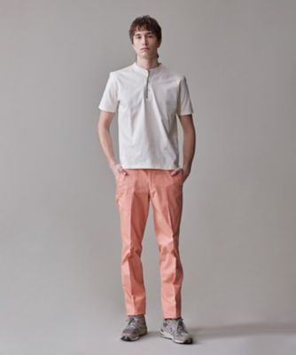 シルケット天竺ヘンリーネック Tシャツ（KHOVGM0200） | J