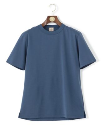 【ＵＶカット　／　接触冷感　／　吸水速乾　／　ビジネス対応】【Ｊ．ＰＲＥＳＳ　ＰＲＥＭＩＵＭ　ＪＥＲＳＥＹ】ポンチクルーネック　Ｔシャツ（Ｋ