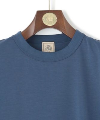 【ＵＶカット　／　接触冷感　／　吸水速乾　／　ビジネス対応】【Ｊ．ＰＲＥＳＳ　ＰＲＥＭＩＵＭ　ＪＥＲＳＥＹ】ポンチクルーネック　Ｔシャツ（Ｋ