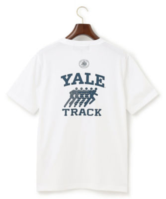 【Ｊ．ＰＲＥＳＳ×ＹＡＬＥ】ＹＡＬＥ　ＴＲＡＣＫカレッジプリントＴシャツ（ＫＨＯＶＮＸ０７０２）