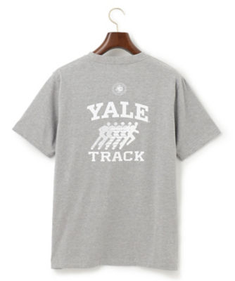 【Ｊ．ＰＲＥＳＳ×ＹＡＬＥ】ＹＡＬＥ　ＴＲＡＣＫカレッジプリントＴシャツ（ＫＨＯＶＮＸ０７０２）