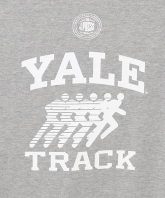 【Ｊ．ＰＲＥＳＳ×ＹＡＬＥ】ＹＡＬＥ　ＴＲＡＣＫカレッジプリントＴシャツ（ＫＨＯＶＮＸ０７０２）