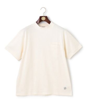 ＜J.PRESS (Men)＞カスリ　モックネック　Ｔシャツ（ＫＨＯＶＳＡ０６０２）