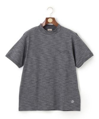 カスリ　モックネック　Ｔシャツ（ＫＨＯＶＳＡ０６０２）