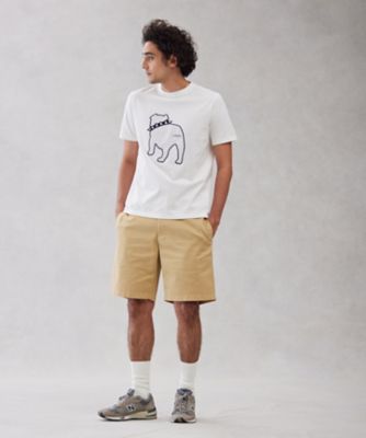 【ＵＮＩＳＥＸ】ファブリックワッペンブルドックＴシャツ（ＫＨＯＶＳＭ０５０６）